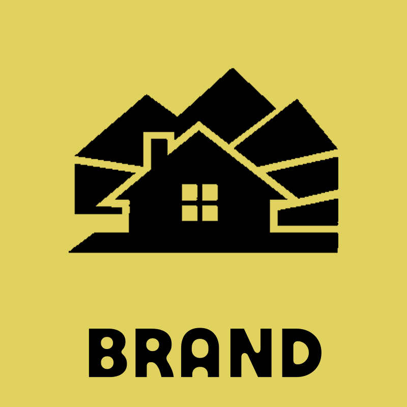 Cabin Mountains Layered Logo preview