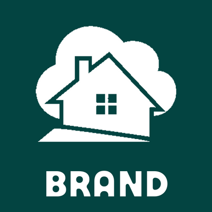 House Cloud Overlap Logo preview