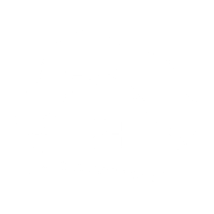 House Cloud Overlap Logo #ffffff