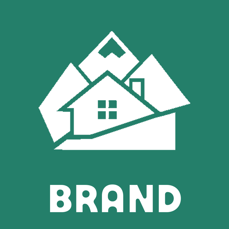 Mountain Cabin Overlap Logo preview