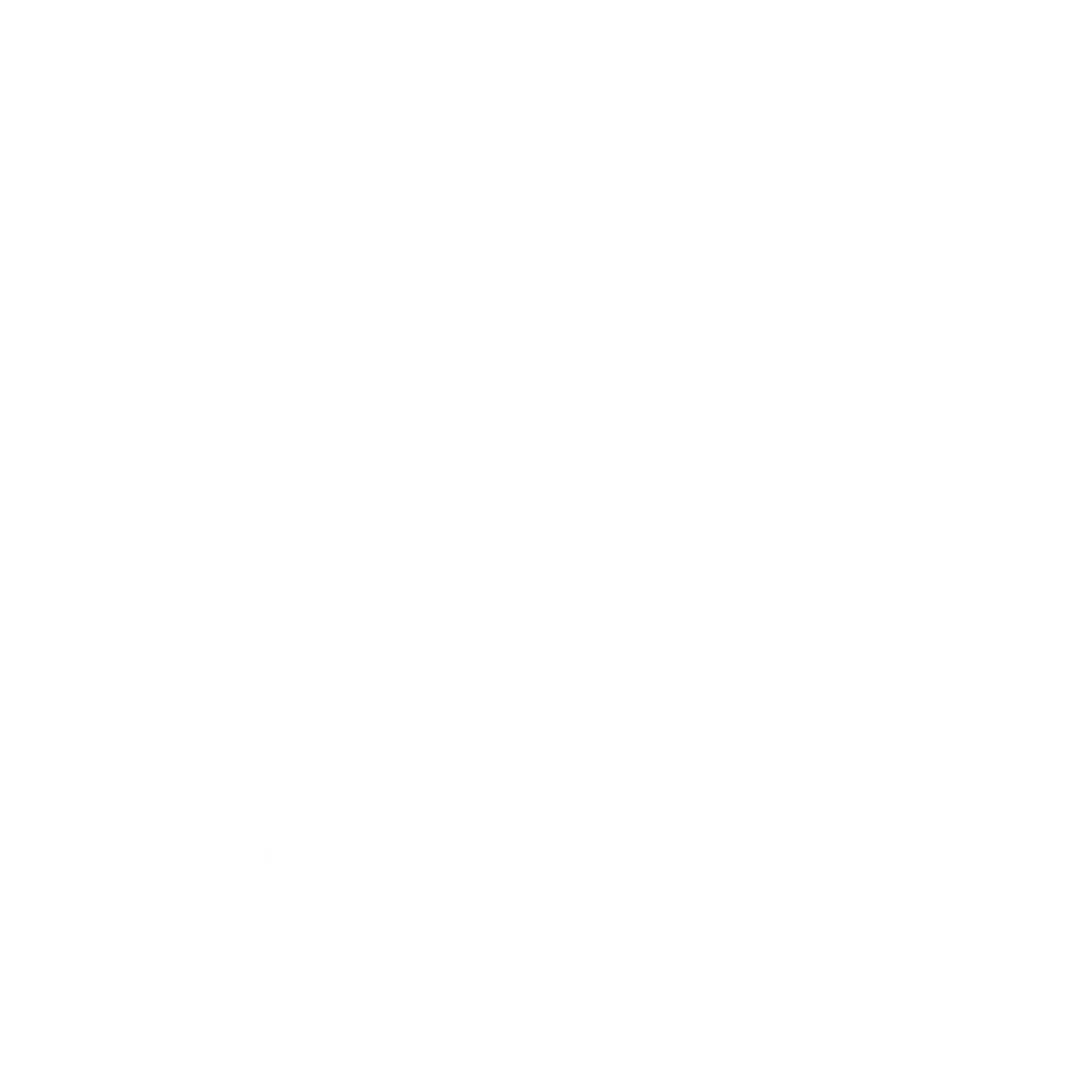 Pixel Mosque Logo #ffffff