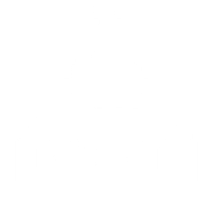 Pixel Mosque Dome Logo #ffffff