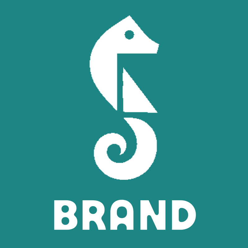Swiss Style Seahorse Logo preview