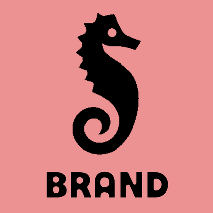 Seahorse Silhouette Logo preview