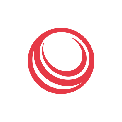 Circle Swoosh Logo #E63946