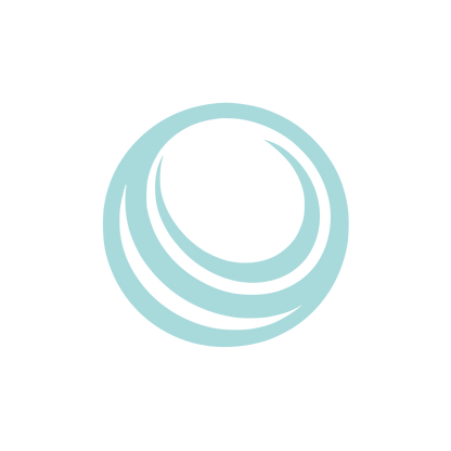 Circle Swoosh Logo #A8DADC