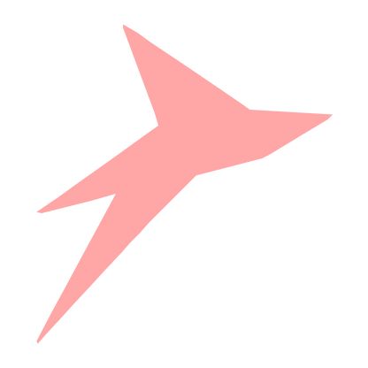 Stingray Lightning Bolt Logo #ffa6a6