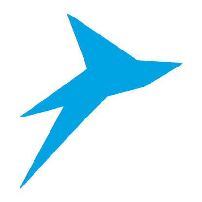 Stingray Lightning Bolt Logo #00a3e4