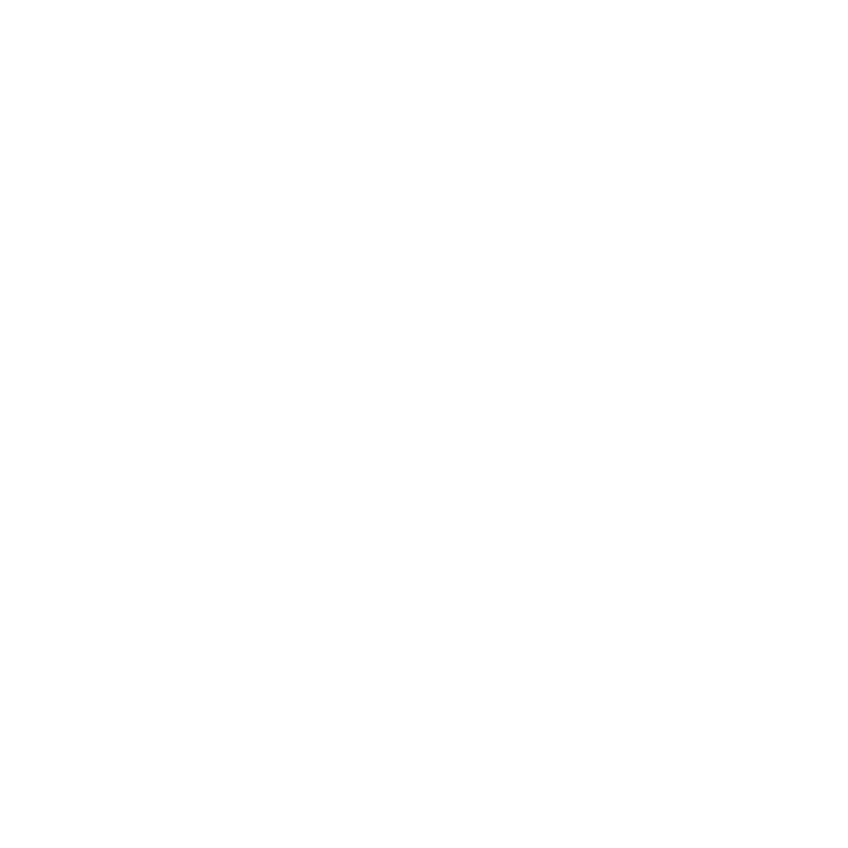 Stingray Lightning Bolt Logo #ffffff