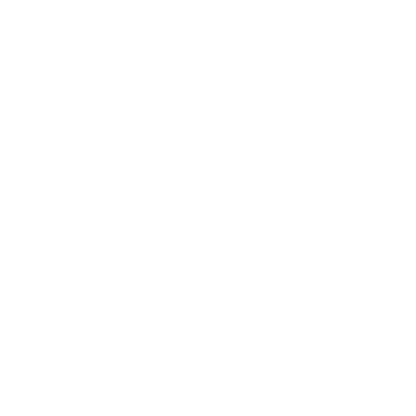 Geometric Pufferfish Logo #ffffff