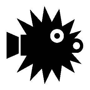 Spiky Pufferfish Camera Logo