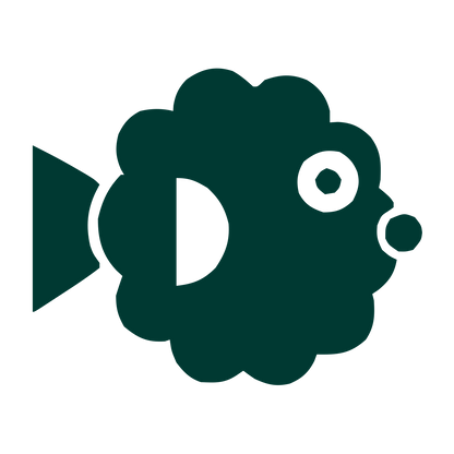 Pufferfish Bold Logo #003932