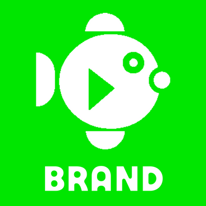 Pufferfish Play Button Logo preview
