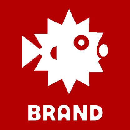 Pufferfish Spiky Bold Logo preview