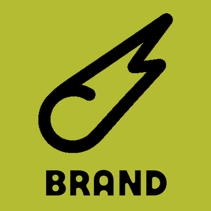 Monoline Comet Lightning Logo preview