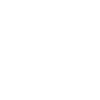 Monoline Comet Tail Logo #ffffff