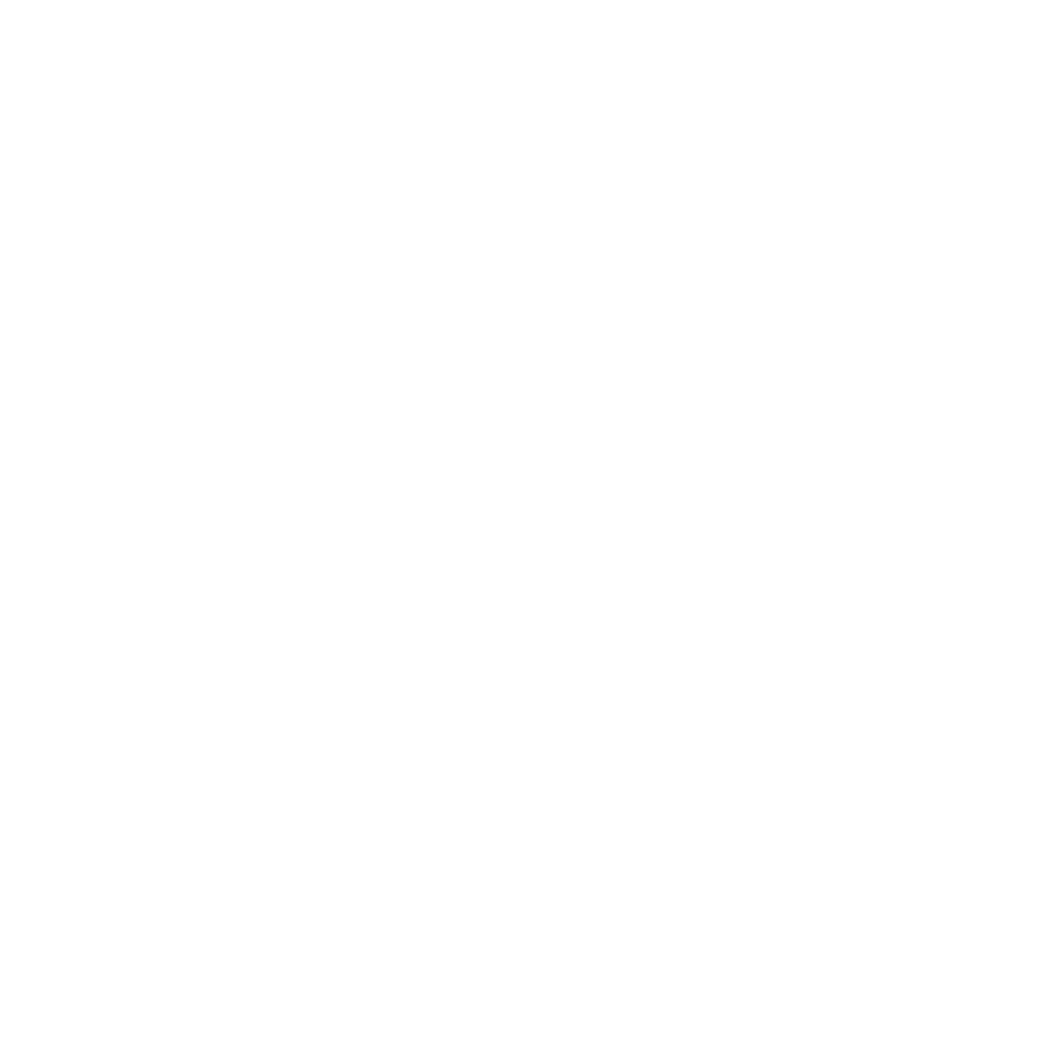 Triangle Stars Negative Space Logo #ffffff