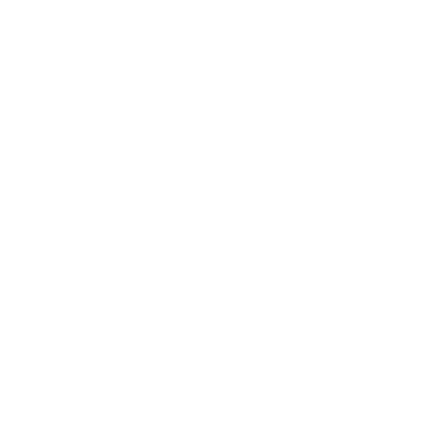 Constellation Pentagon Logo #ffffff