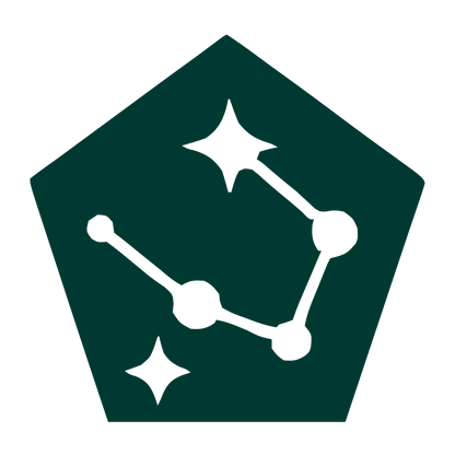 Constellation Pentagon Logo #003932