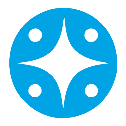 Four Star Circle Logo #00a3e4