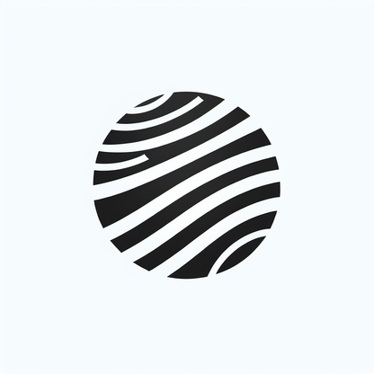 Circle Logo with Lines
