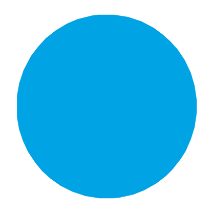 Full Moon Phase Logo #00a3e4