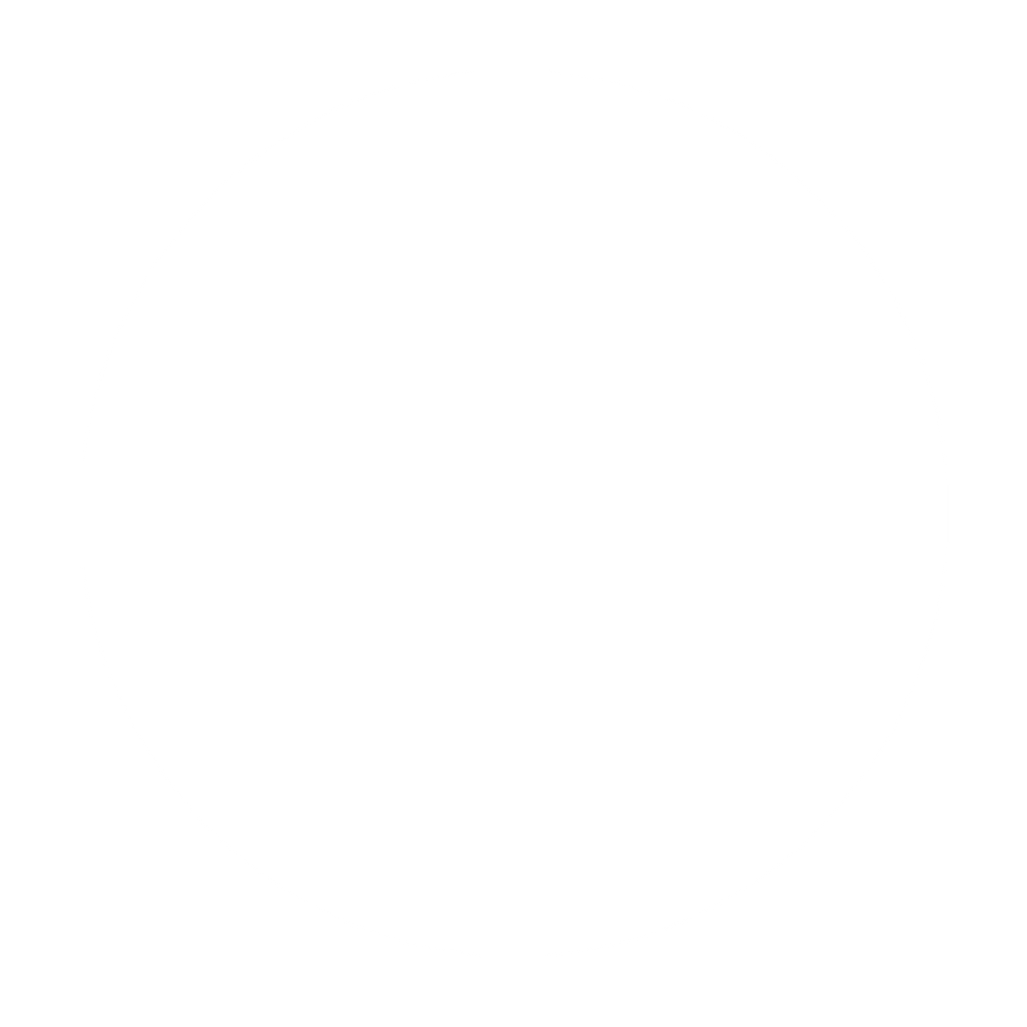 Full Moon Phase Logo #ffffff