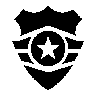 Police Badge Star Logo