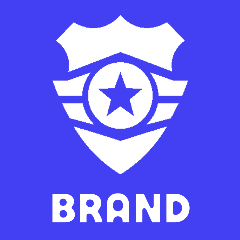 Police Badge Star Logo preview