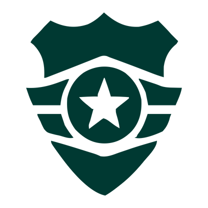Police Badge Star Logo #003932