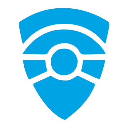Shield WiFi Signal Logo #00a3e4