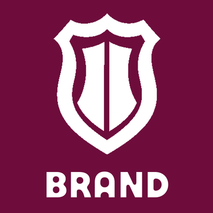 Split Shield Badge Logo preview
