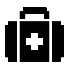 Pixel Doctor Bag Logo