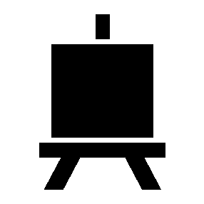 Artist Easel Stand Logo