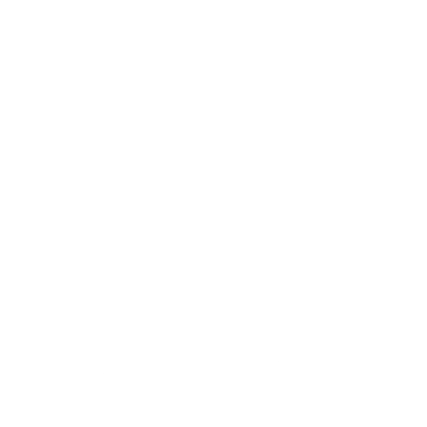 Artist Easel Stand Logo #ffffff