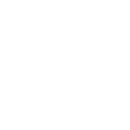 Artist Easel Stand Logo #ffffff