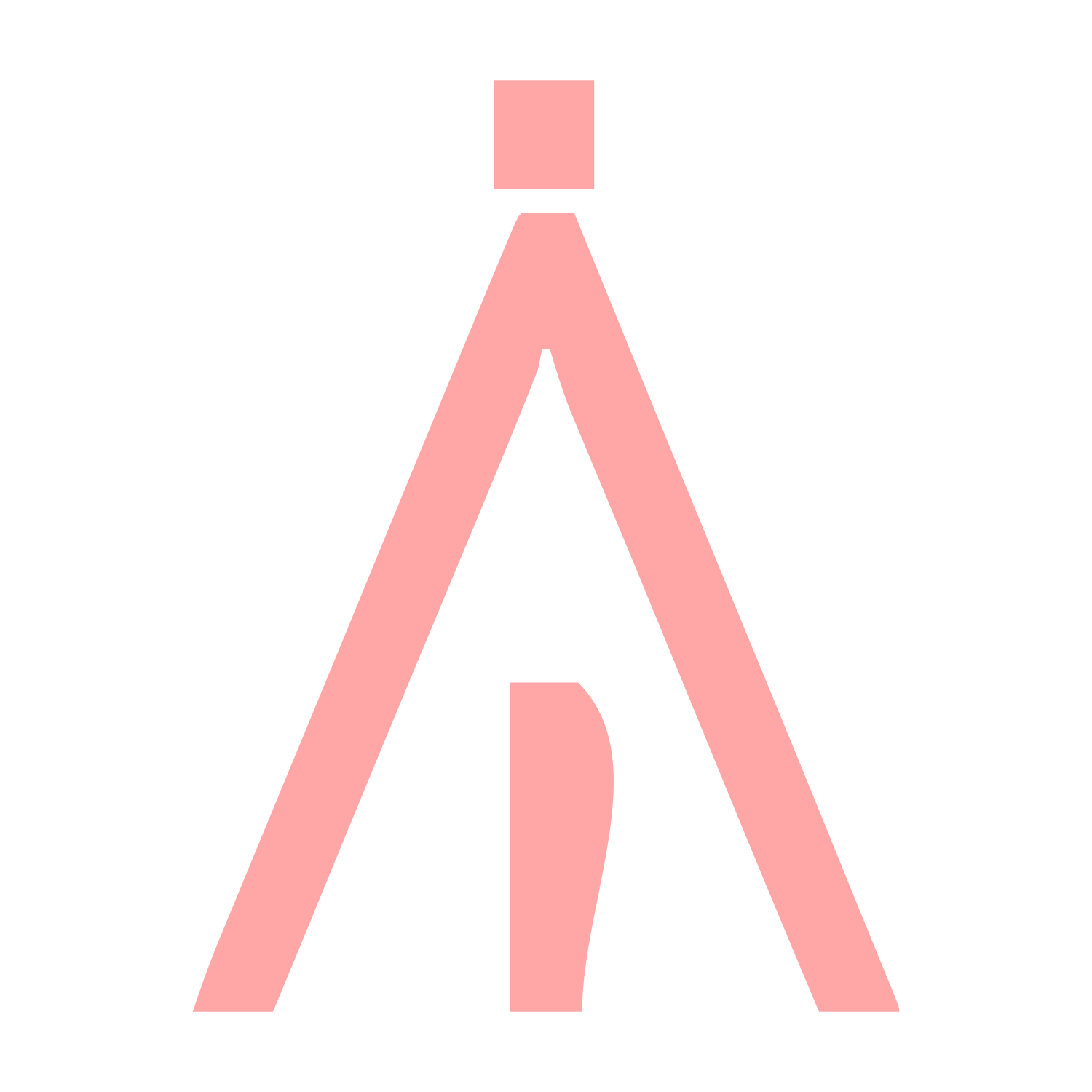 Easel Stand Swiss Logo #ffa6a6