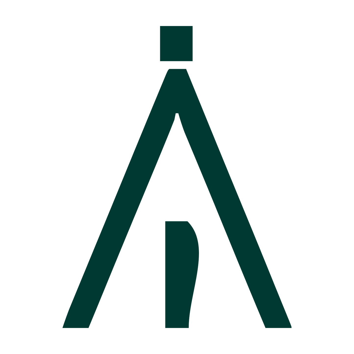 Easel Stand Swiss Logo #003932