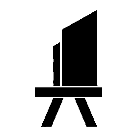 Artist Easel Stand Logo