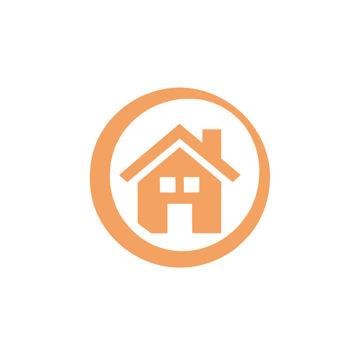 Real Estate Logo #F4A261
