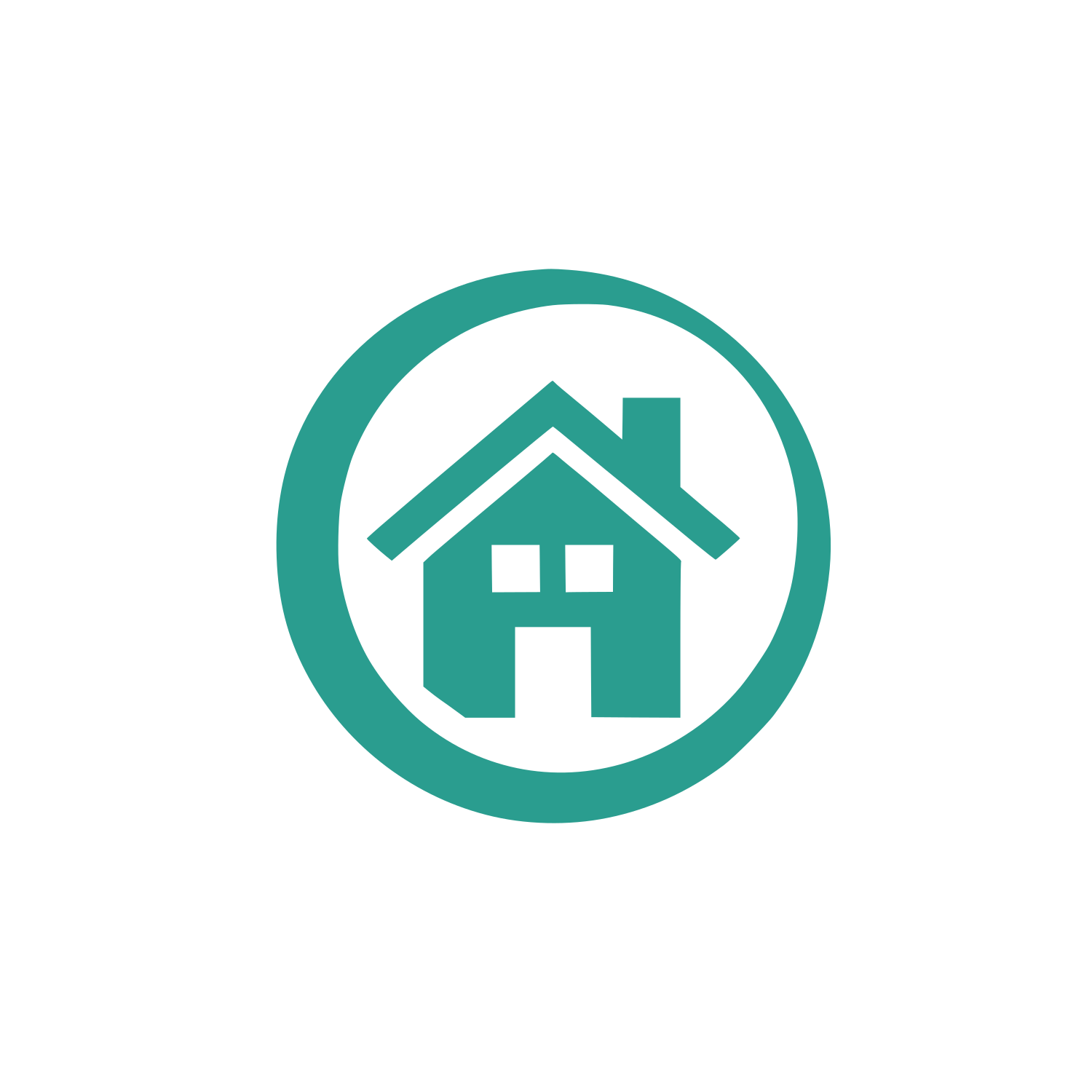Real Estate Logo #2A9D8F