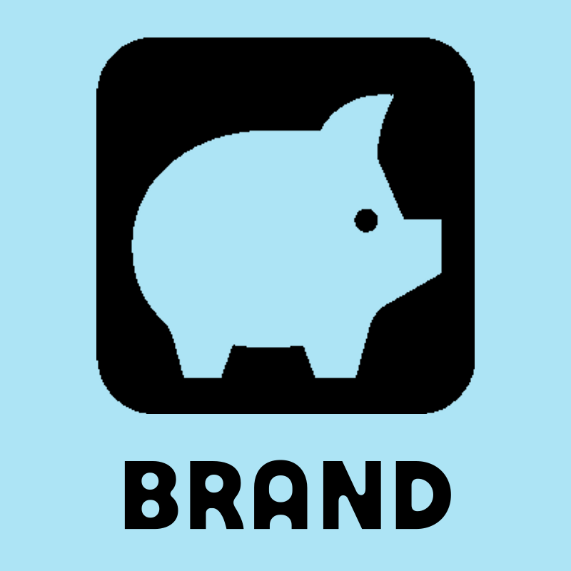 Pig Silhouette Logo preview