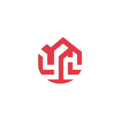 Geometric Shapes Logo #E63946