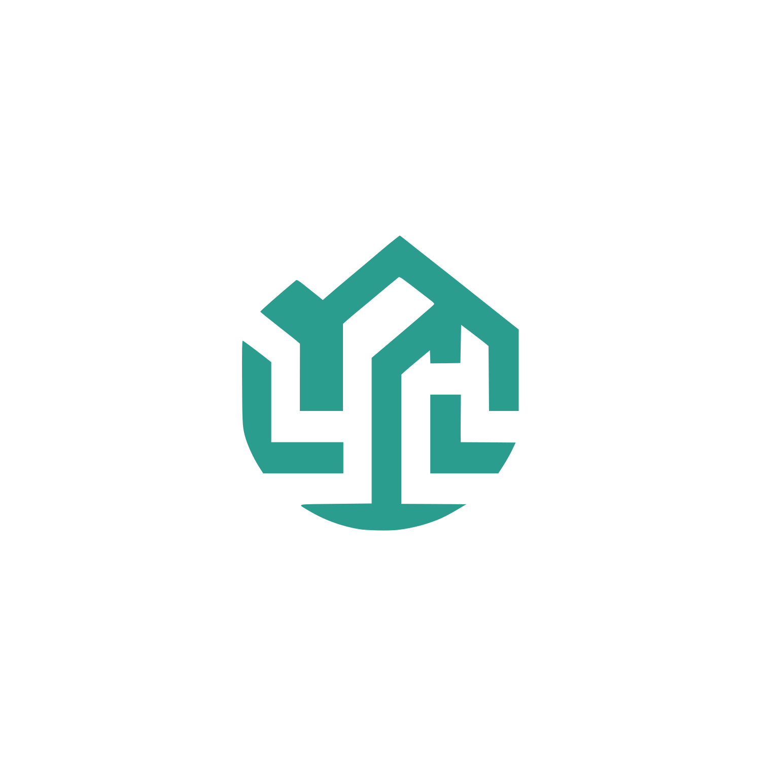 Geometric Shapes Logo #2A9D8F