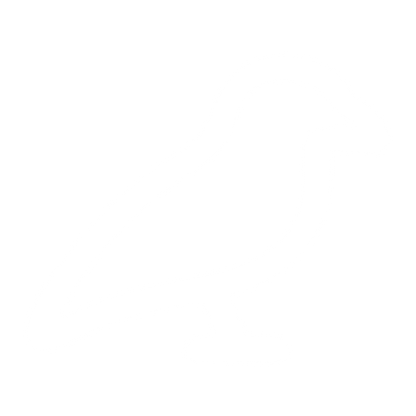 Monoline Crow Logo #ffffff