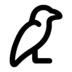 Monoline Crow Logo