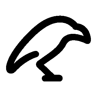 Monoline Crow Logo