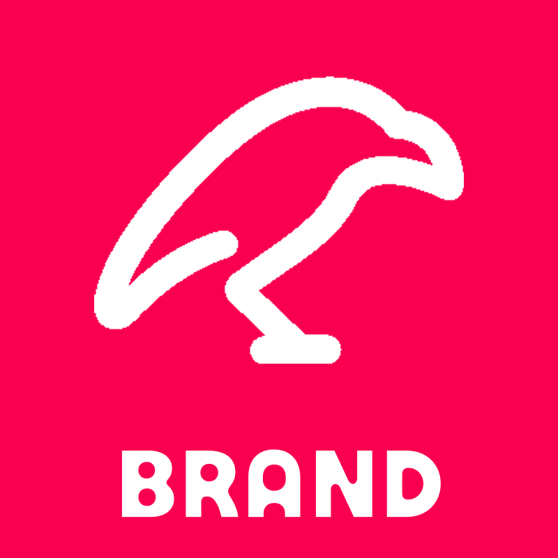Monoline Crow Logo preview