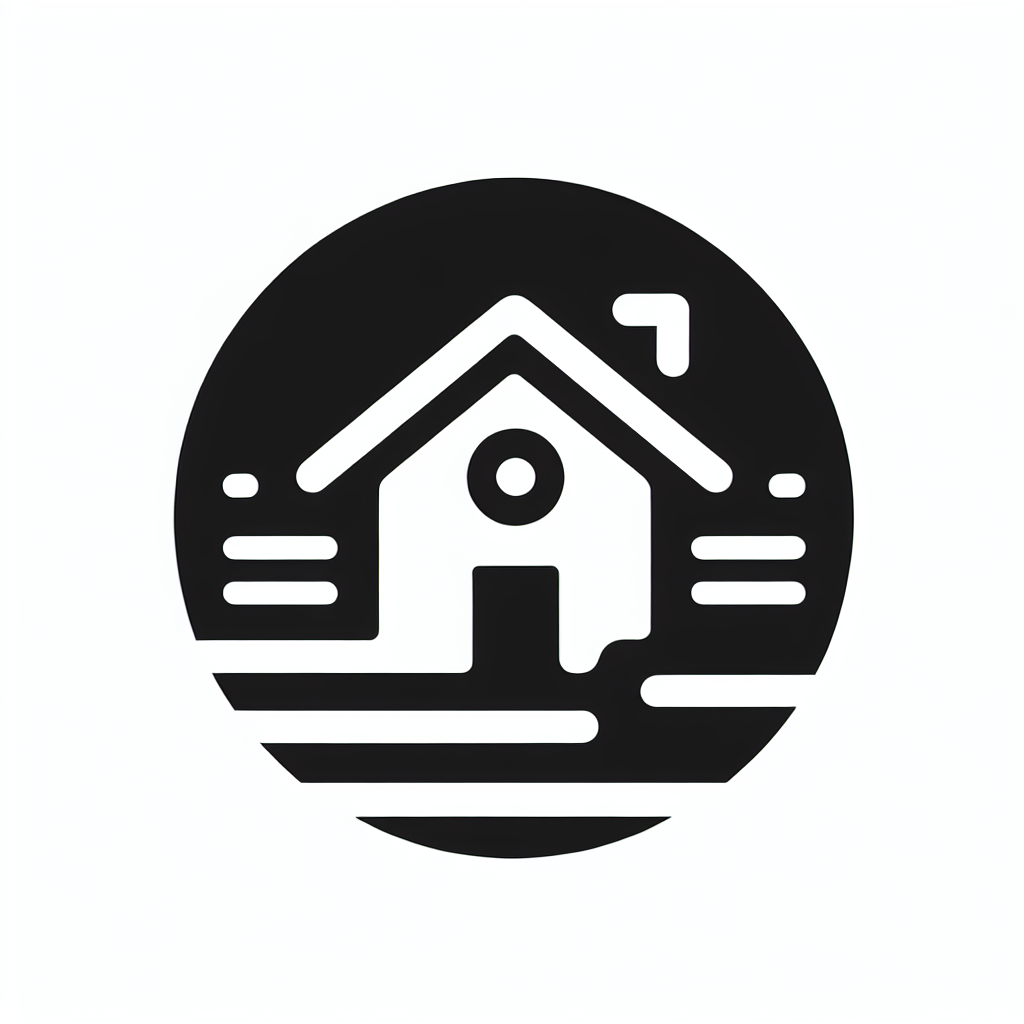 House in Circle Logo