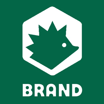 Hedgehog Hexagon Badge Logo preview
